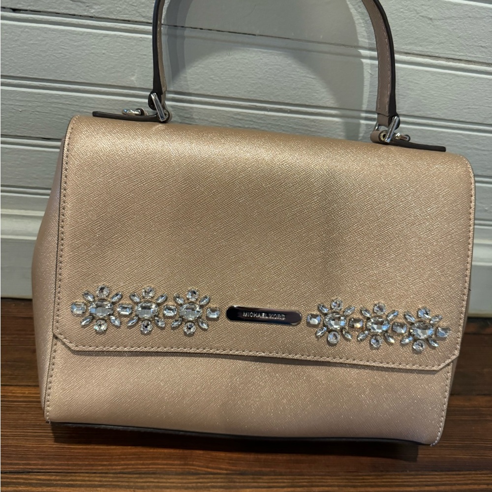Michael Kors Callie Ballet Pink Satchel
